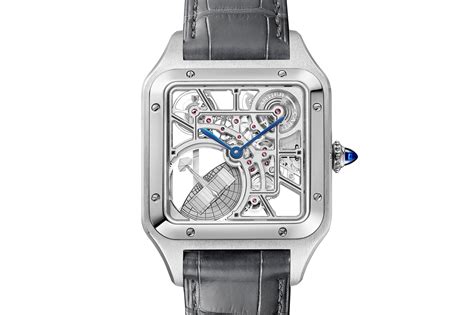 cartier santos dumont skeleton white gold price|cartier santos dumont skeleton 2023.